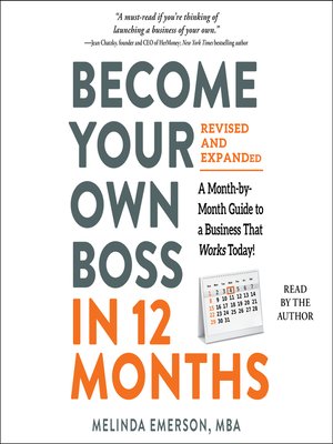 cover image of Become Your Own Boss in 12 Months, Revised and Expanded